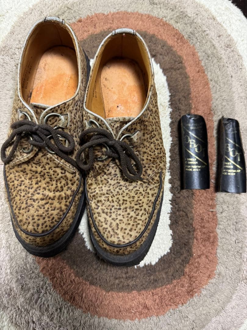 b*e様 e cox ROBOT ラバーソール UK8 ジャンク