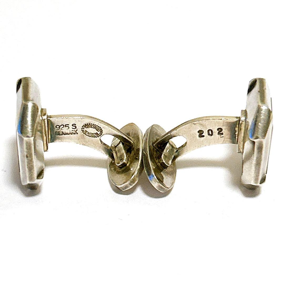 【レトロ】　ジョージジャンセン　タイピン　カフス　オキニス　925 2点セット