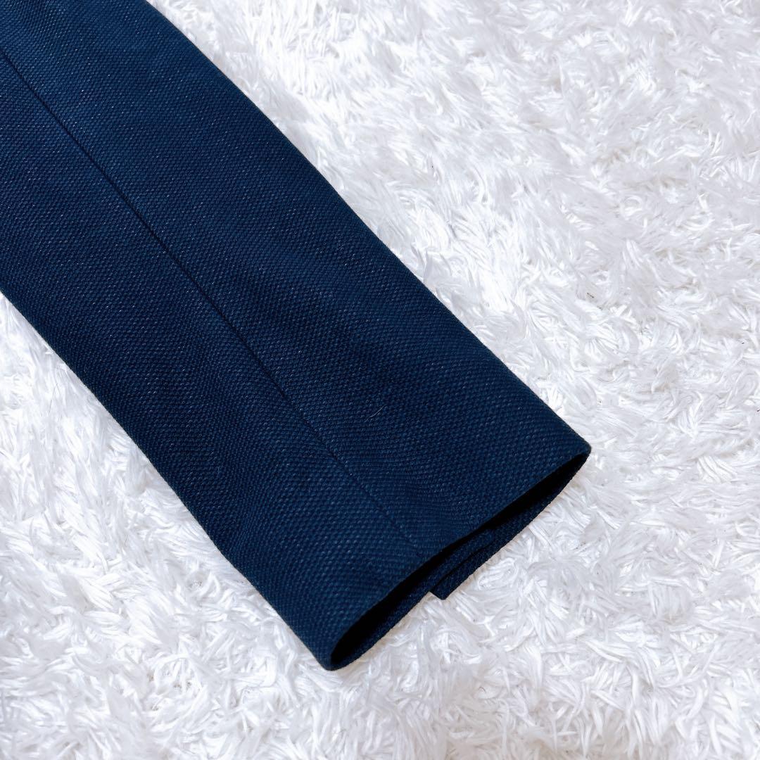 ローレンラルフローレン　テーラードジャケット　紺ブレ　ワッペン　銀ボタン