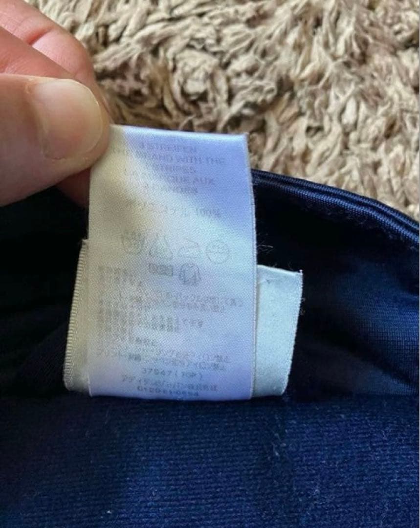 90's adidas アディダス トラック ジャケット ジャージ ネイビー 紺