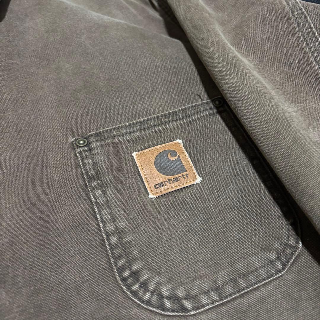 00s Carhartt ミシガンチョアコート L ブラウン