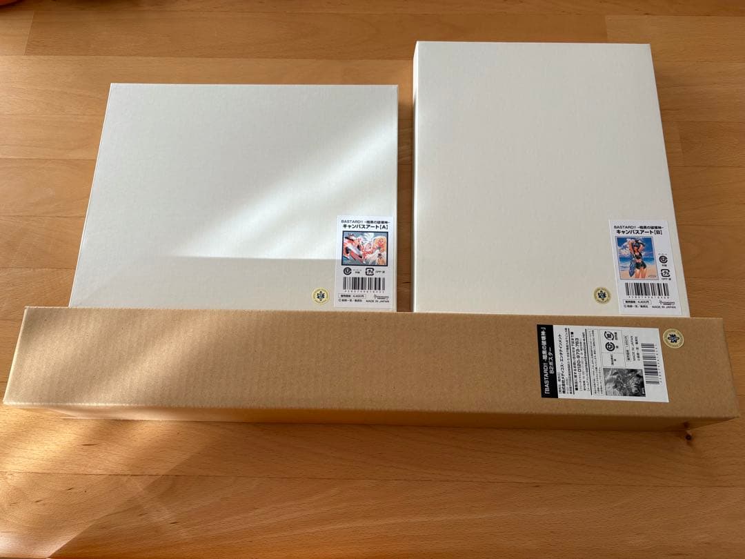 Bastard!! 暗黒の破壊神　完全版　原画展グッズ他