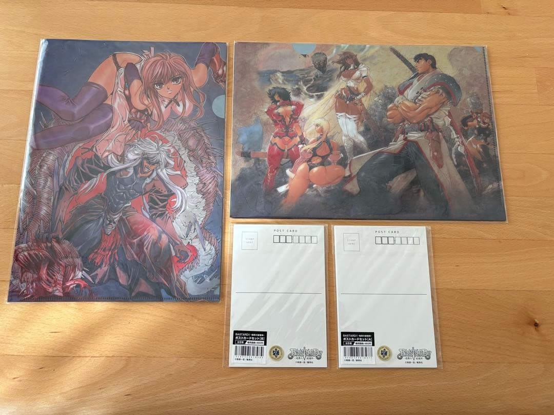 Bastard!! 暗黒の破壊神　完全版　原画展グッズ他