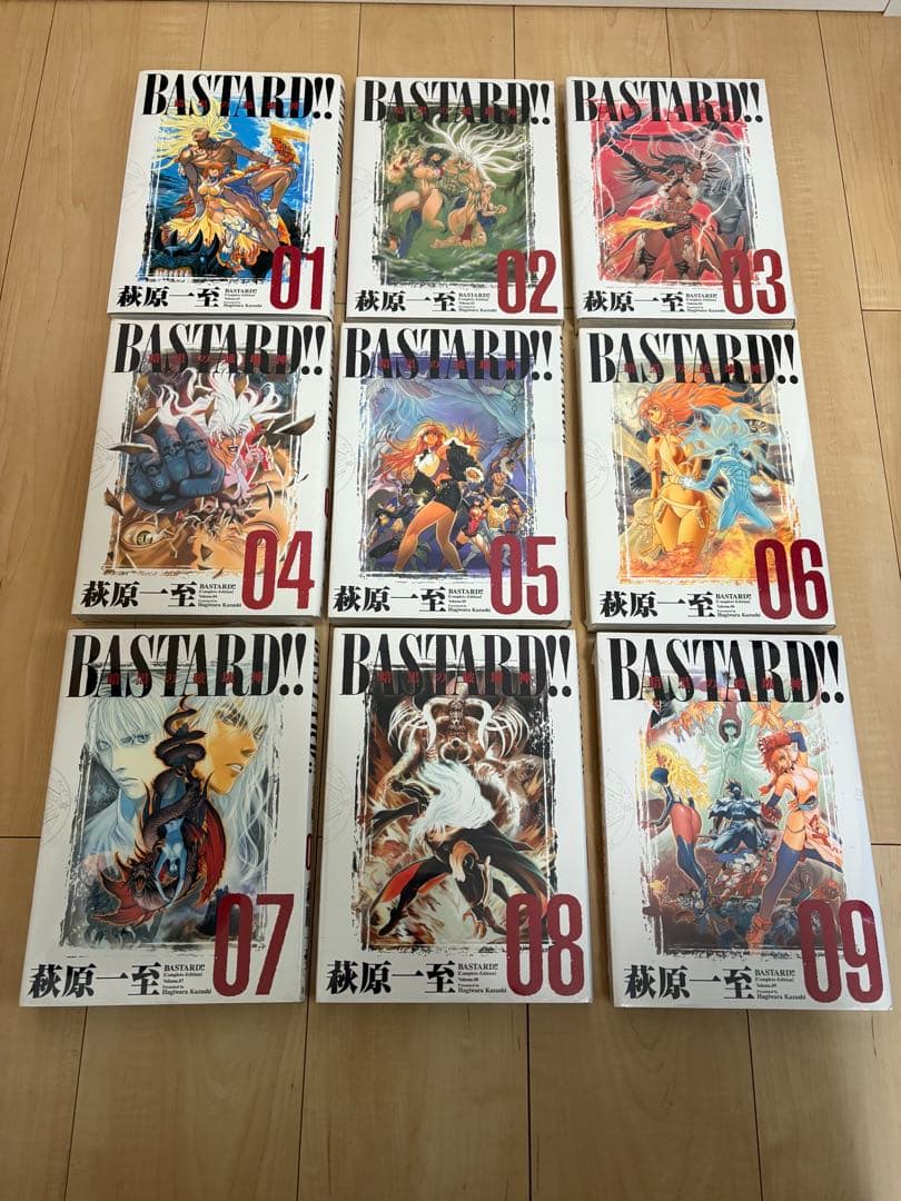 Bastard!! 暗黒の破壊神　完全版　原画展グッズ他