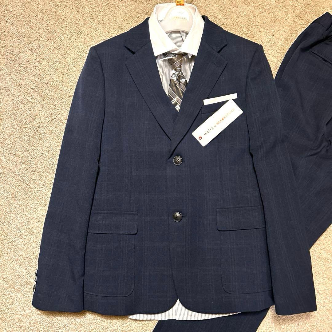 waltz by BEAMS DESIGN 160㎝　スーツ　ネイビー　卒業式