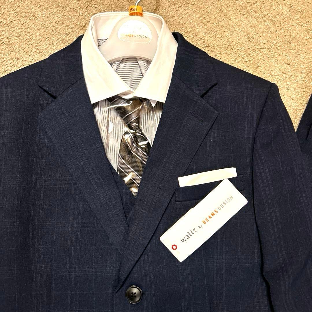 waltz by BEAMS DESIGN 160㎝　スーツ　ネイビー　卒業式