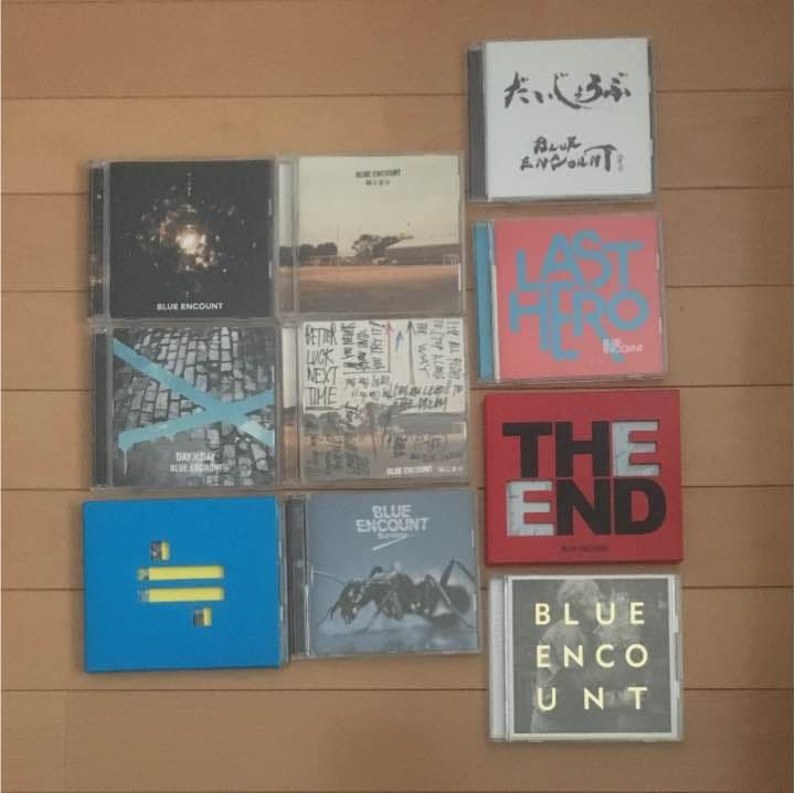 初回盤　音楽　限定　ブルエン blueencount CD レア　美品　バンド