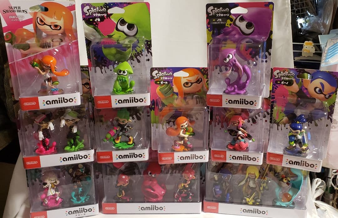 スプラトゥーン　amiibo　全種セット