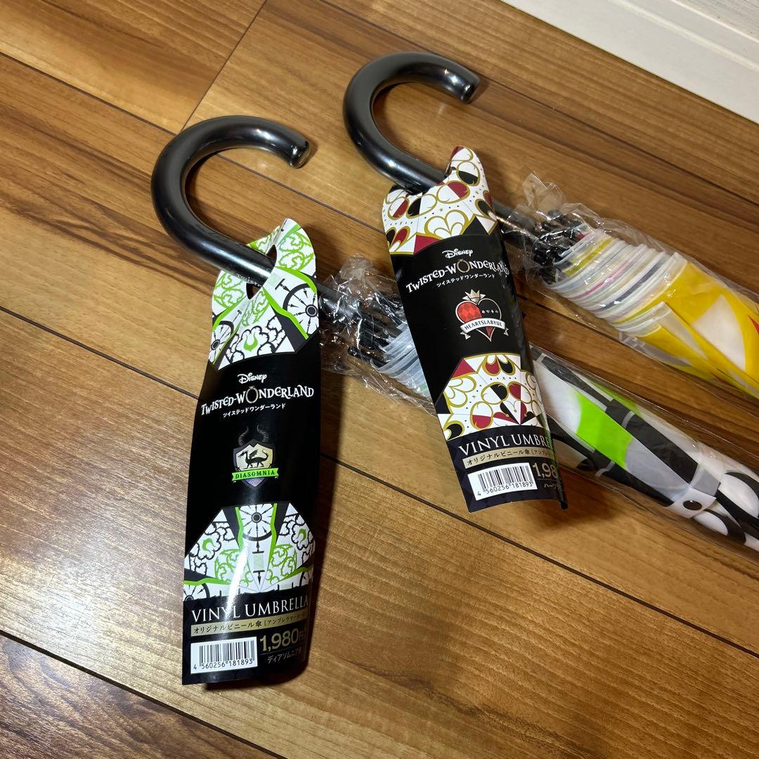 ディズニー ツイステッドワンダーランド オリジナルビニール傘 ファミリーマート