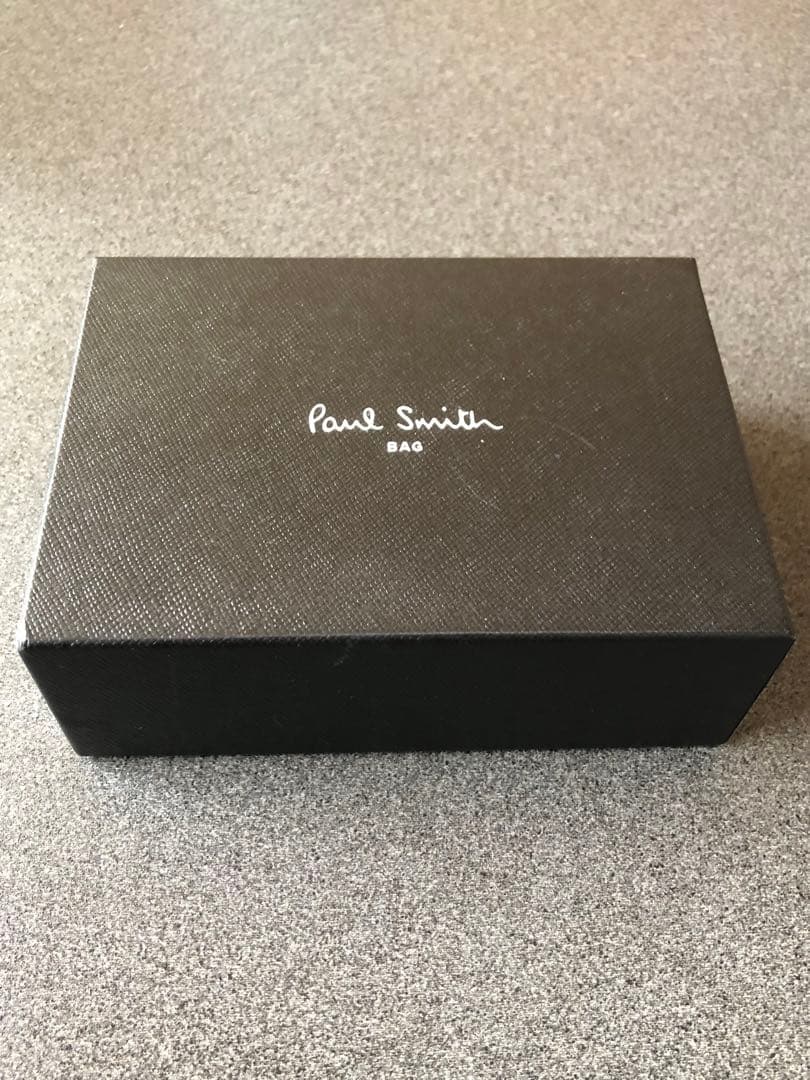 Paul Smith ブラックレザー 三つ折り財布　ポールスミス　ウォレット