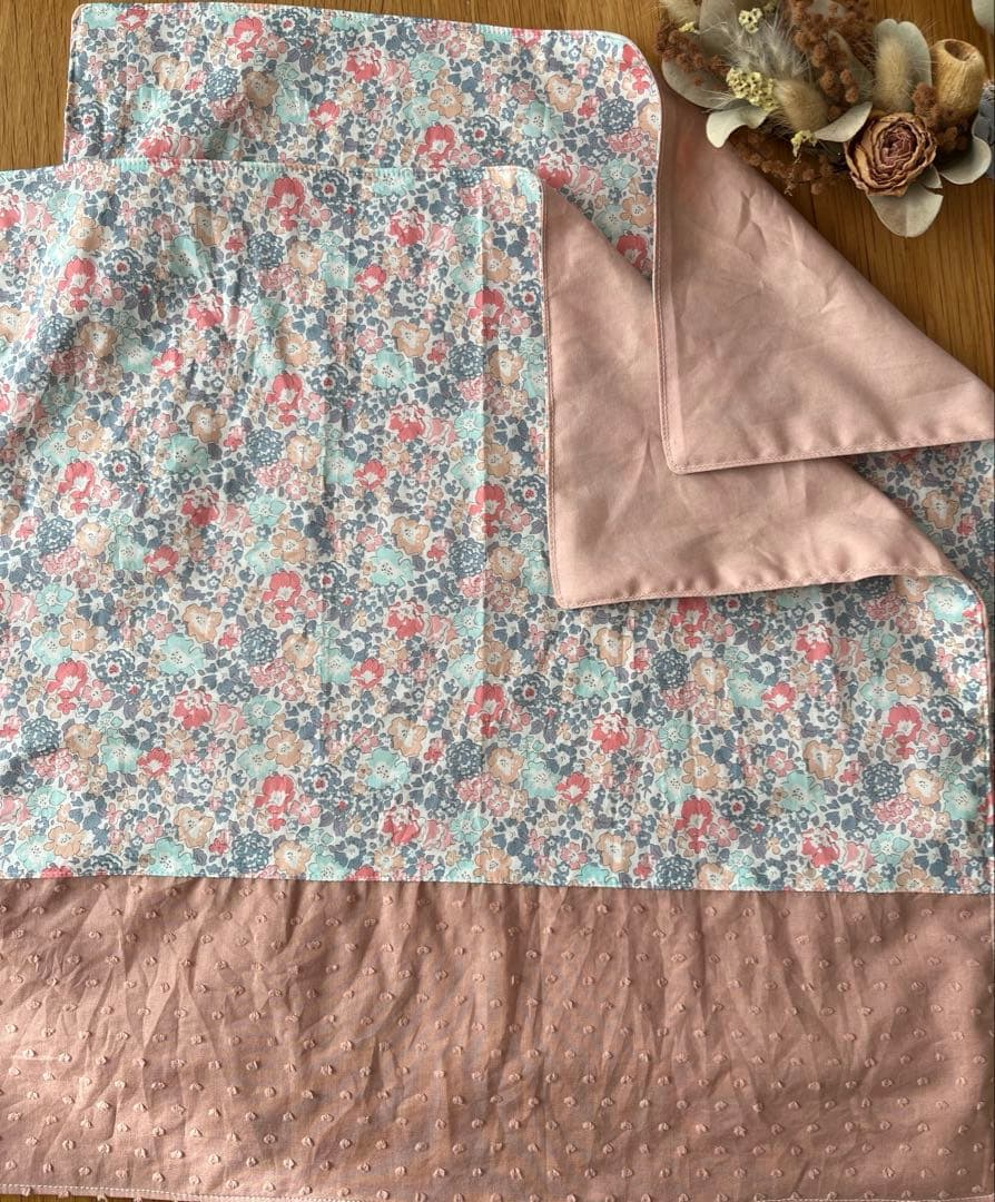 ちぃ＊リバティ生地使用＊ミシェル＊お弁当袋＊巾着