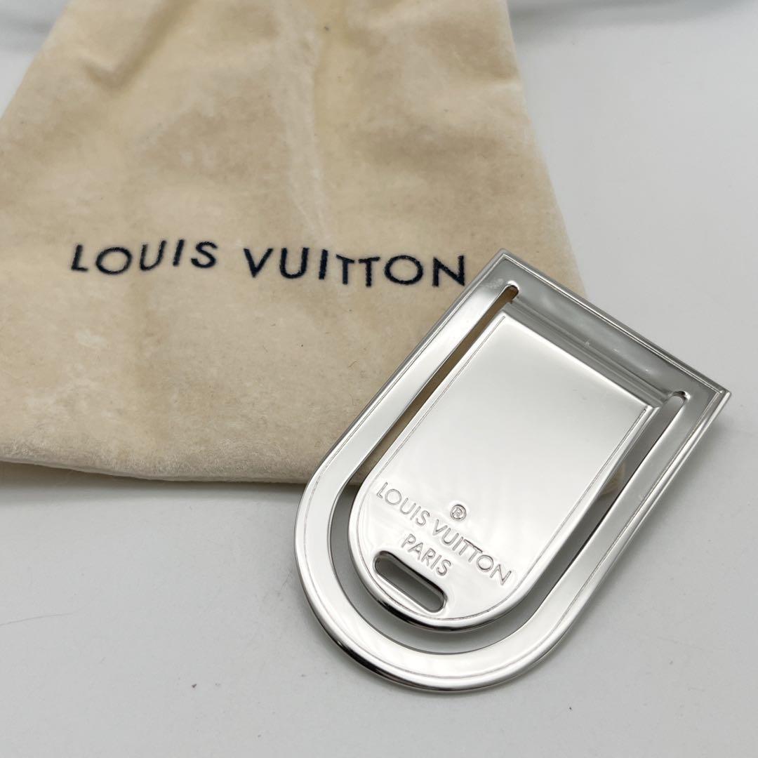 ルイヴィトン パンス ア ビエ ポルト アドレス マネークリップ シルバー