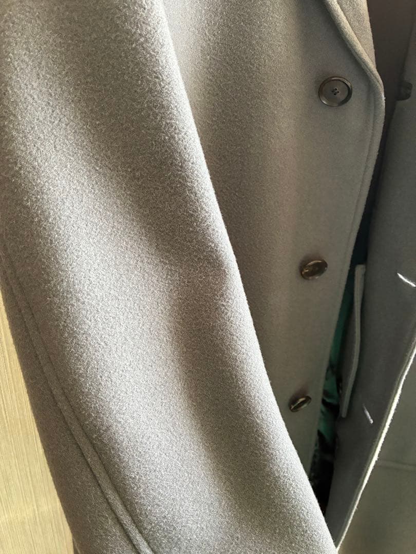 【美品】AURALEEメルトンウールコート