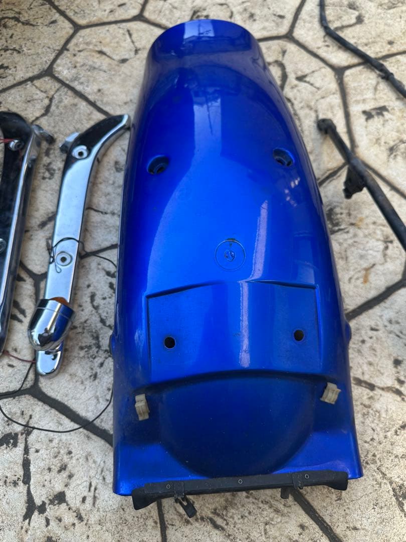 スティード純正リアフロントフェンダー、シート、ハンドルセット