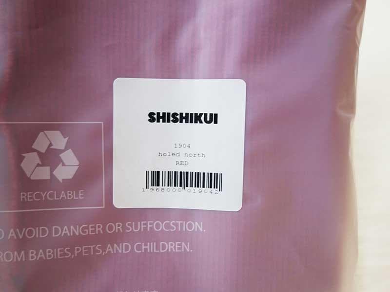 新品 シシクイSHISHIKUI holed north カットアウトトップス