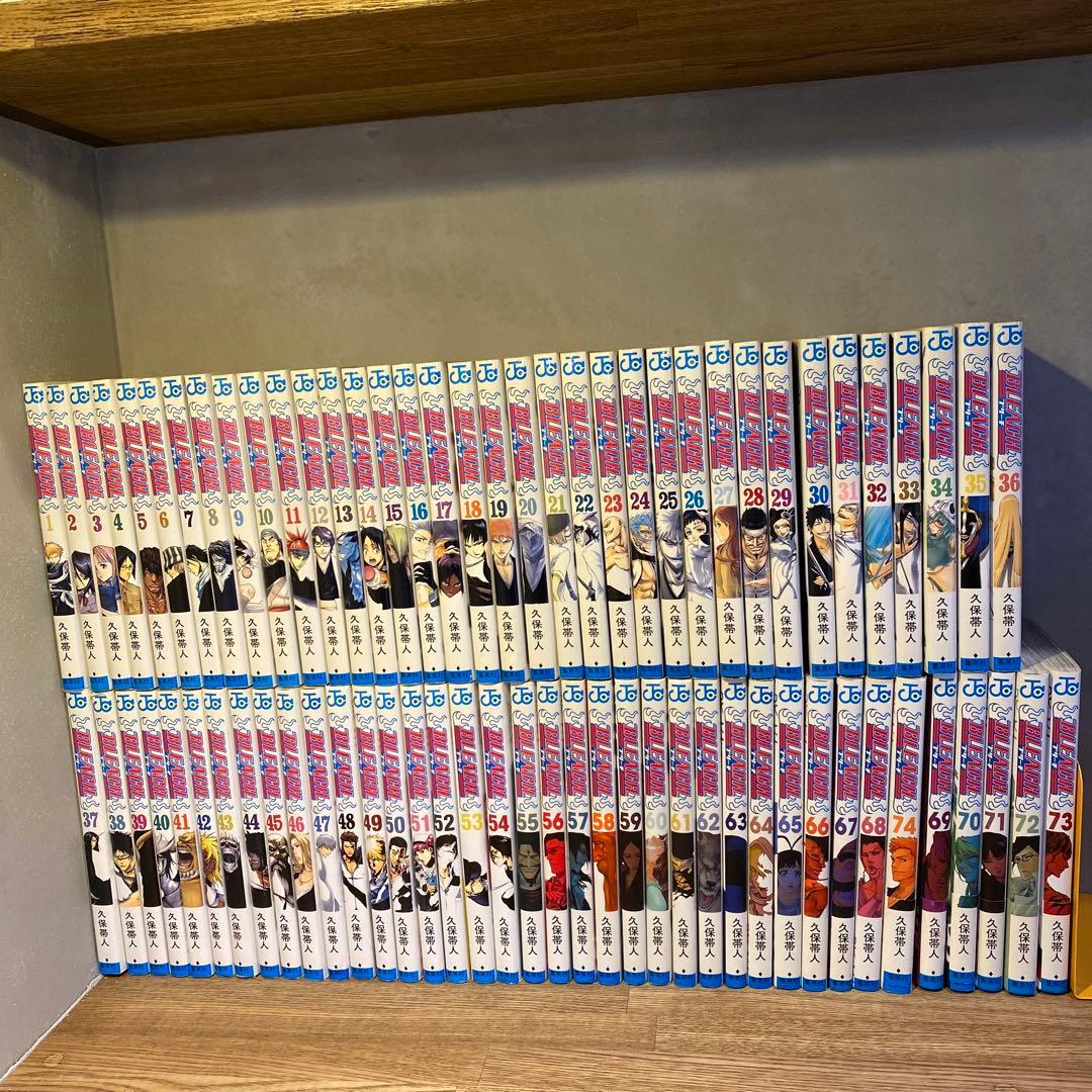 Bleach 1巻〜74巻セット売り★初版あり★少年ジャンプ★ジャンプコミックス