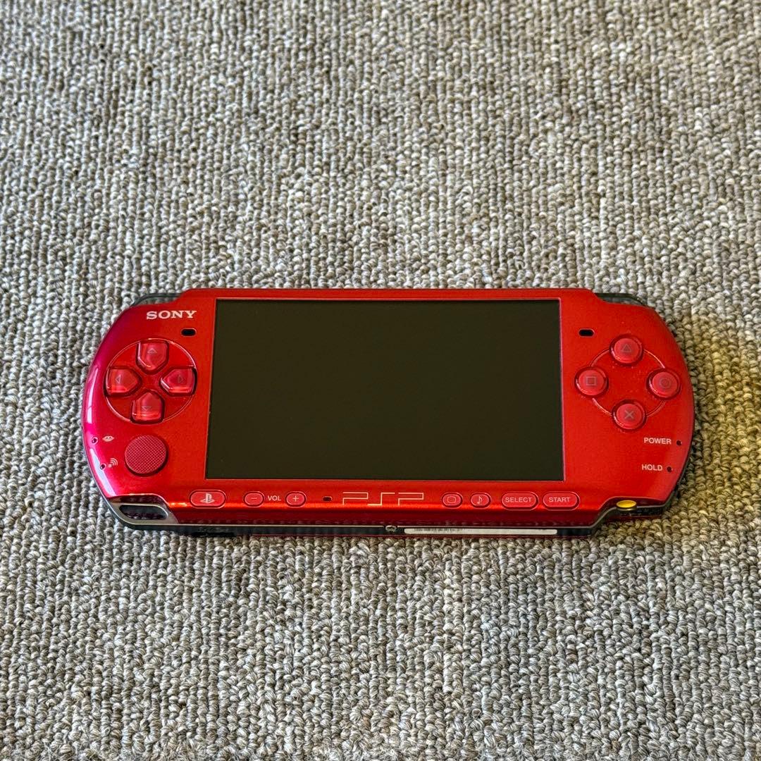 PSP-3000 本体 レッド