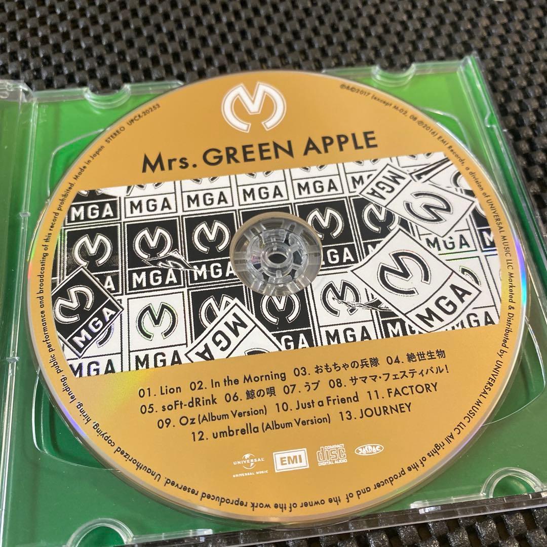 Mrs.GREEN APPLE 2ndアルバム 初回限定盤 CD
