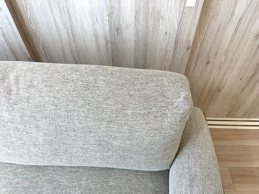 美品【unico】TRELソファ 3シーター 定番ベージュ【8/31まで!!】