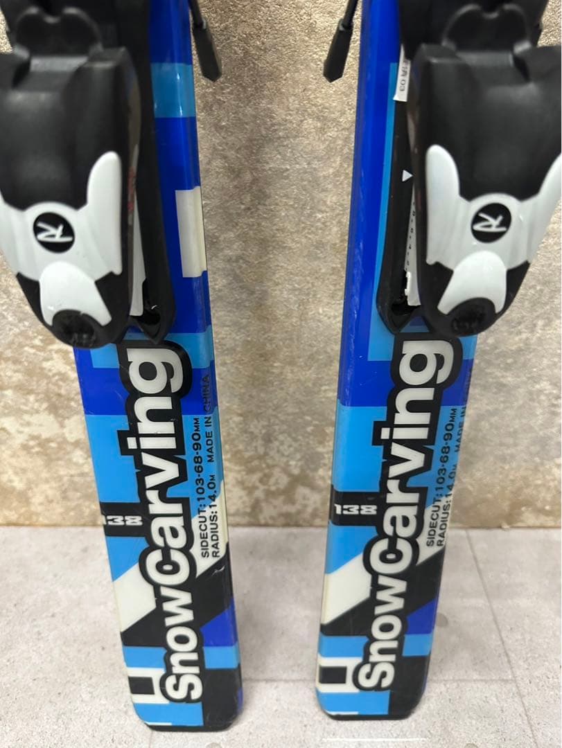 ⑦Carving スキー板　スキーポール