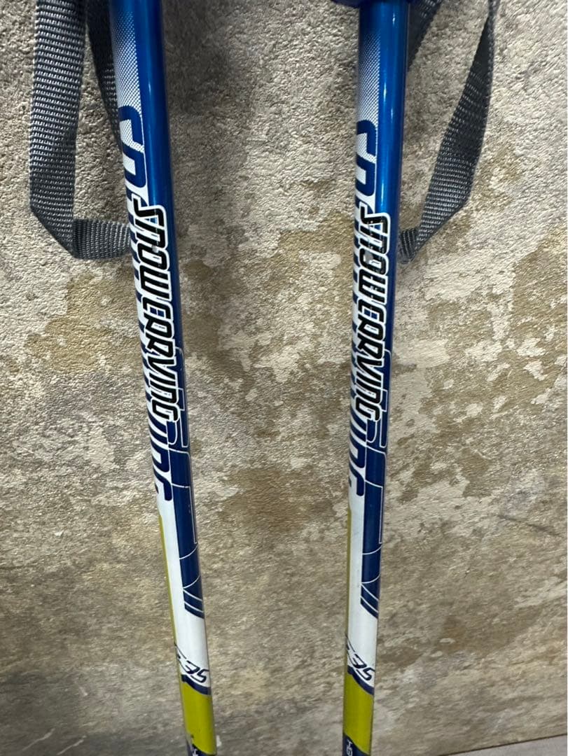 ⑦Carving スキー板　スキーポール