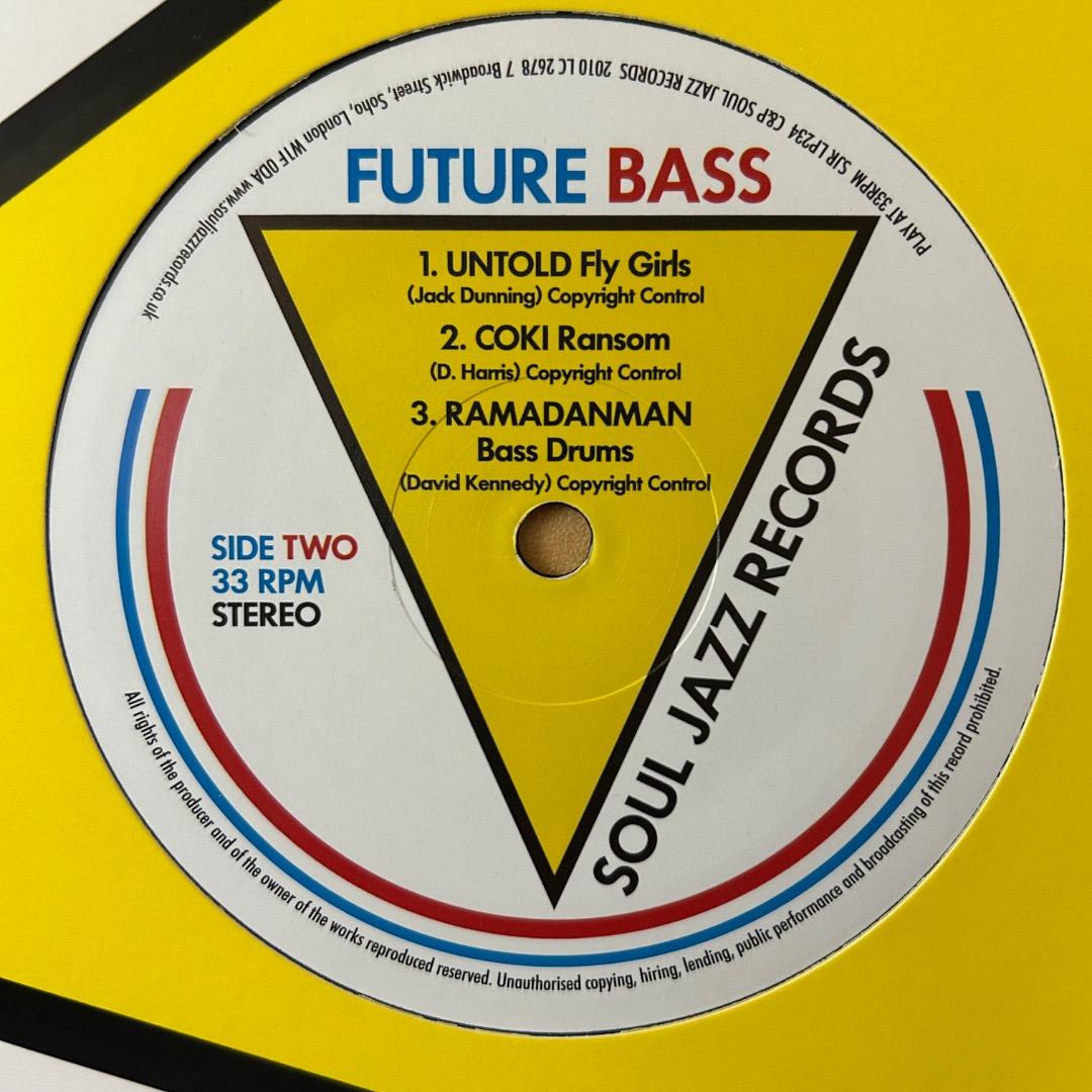 FUTURE BASS SOUL JAZZ RECORDS 美品　3LP