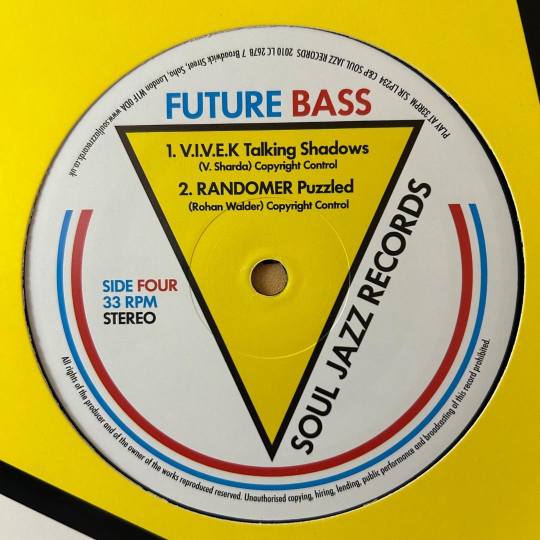 FUTURE BASS SOUL JAZZ RECORDS 美品　3LP