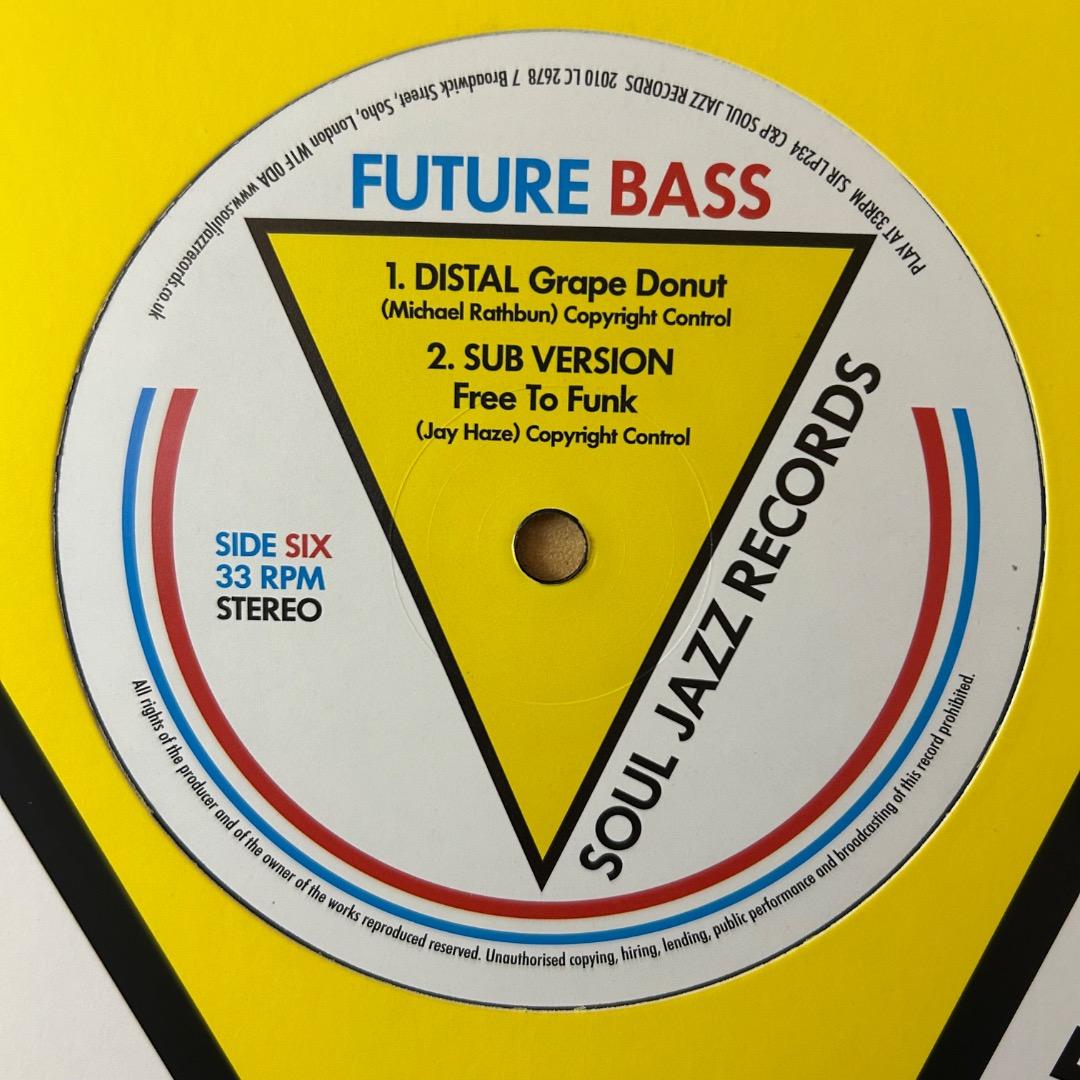 FUTURE BASS SOUL JAZZ RECORDS 美品　3LP
