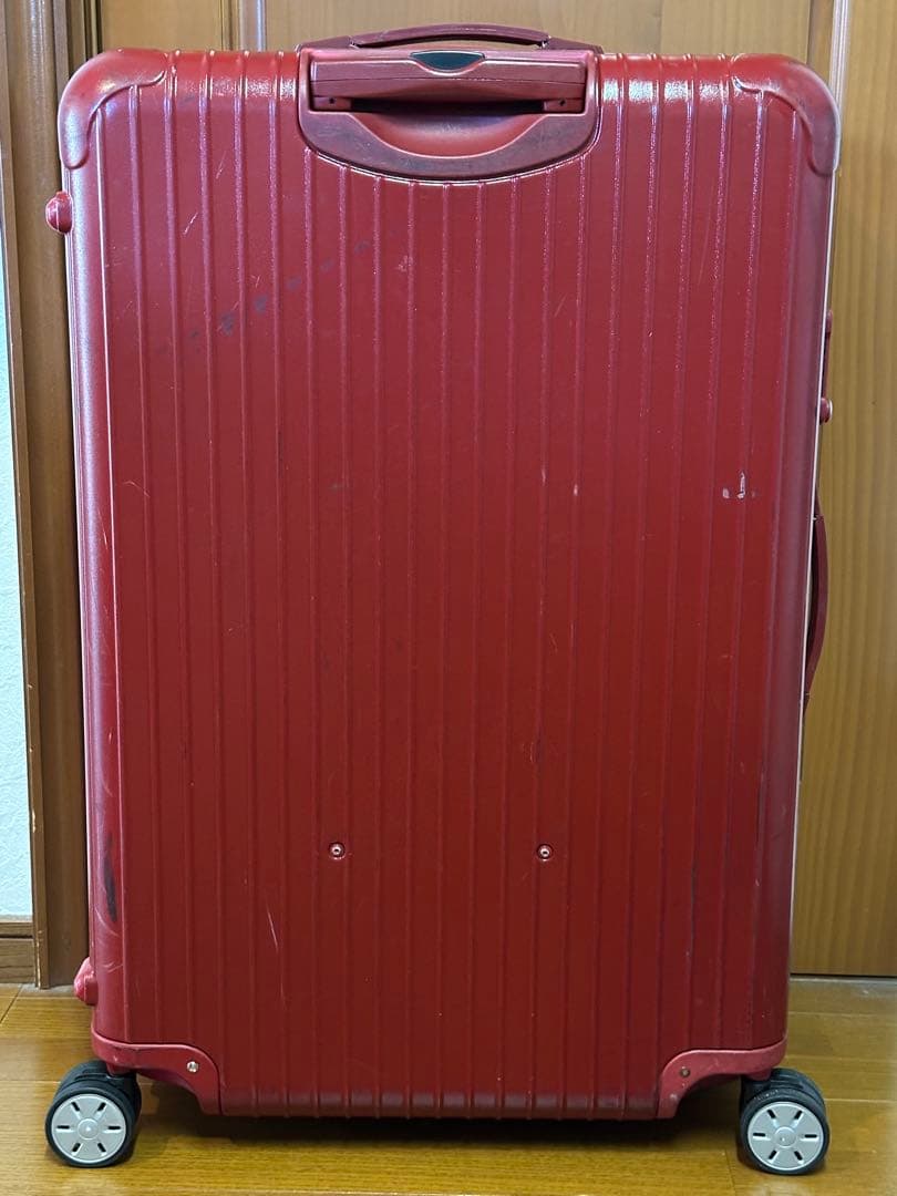 リモワ　RIMOWA スーツケース　赤　レッド