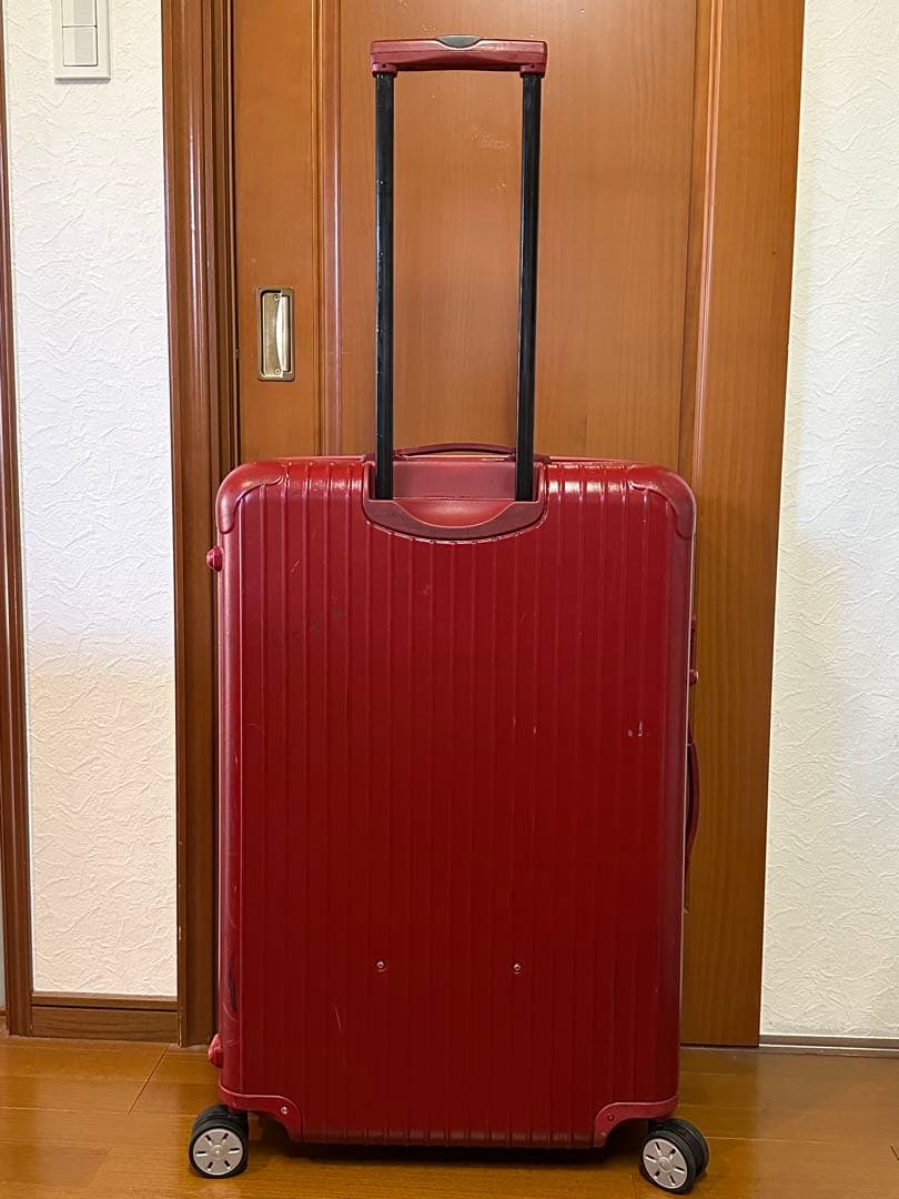 リモワ　RIMOWA スーツケース　赤　レッド