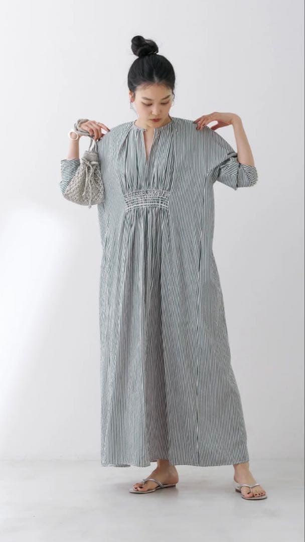 LULUさん専用　ヌキテパ　ロングワンピース