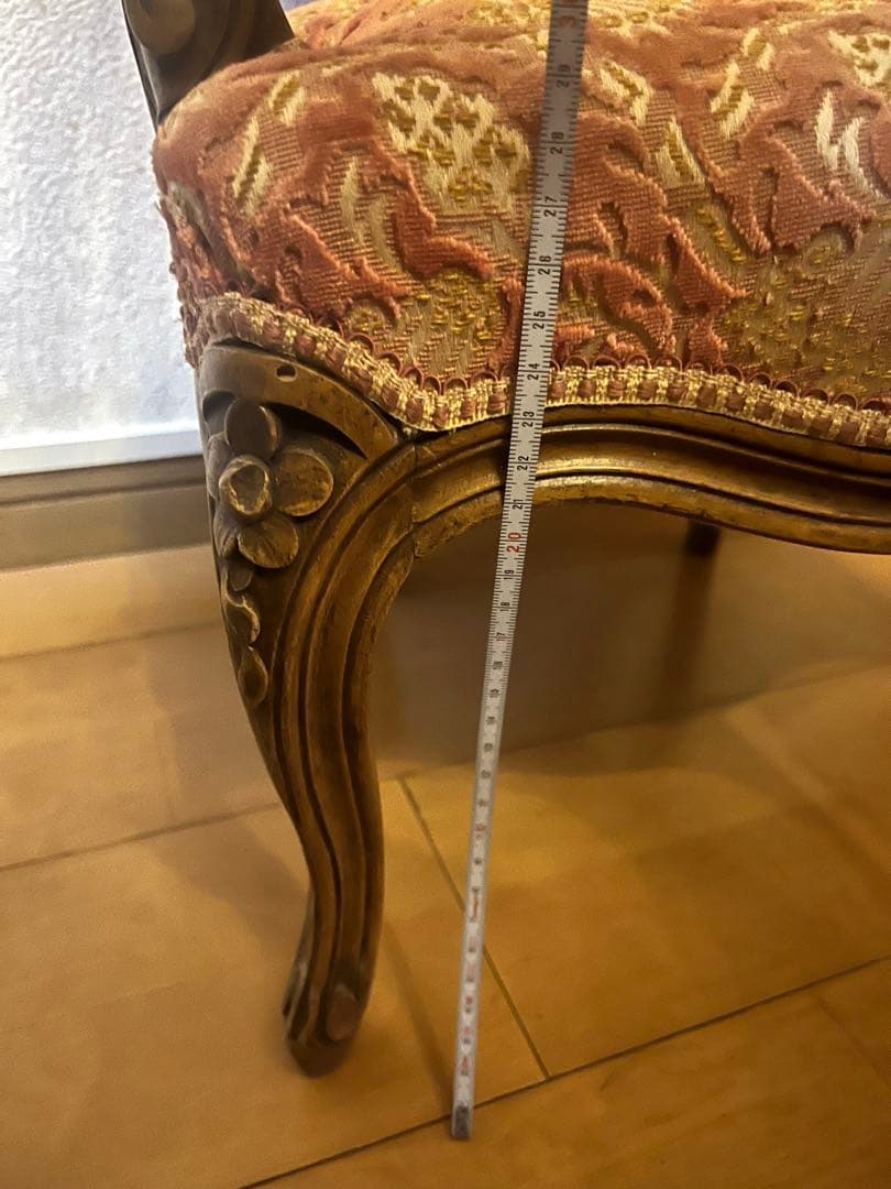 最終出品　レア　希少　フランス　　アンティーク　椅子　イス　ナポレオン