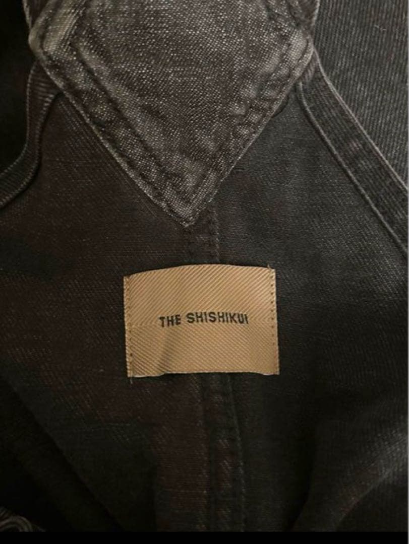 ☆新品未使用　百々千春　THE SHISHIKUI デニムジャンプスーツブラック