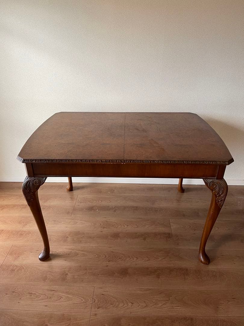 ビンテージ テーブル 猫足 ダイニング テーブル カフェ 店舗