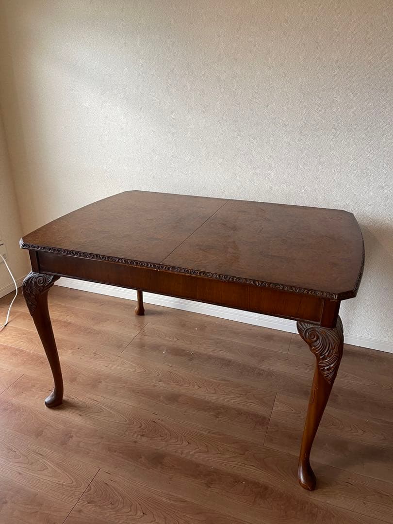 ビンテージ テーブル 猫足 ダイニング テーブル カフェ 店舗