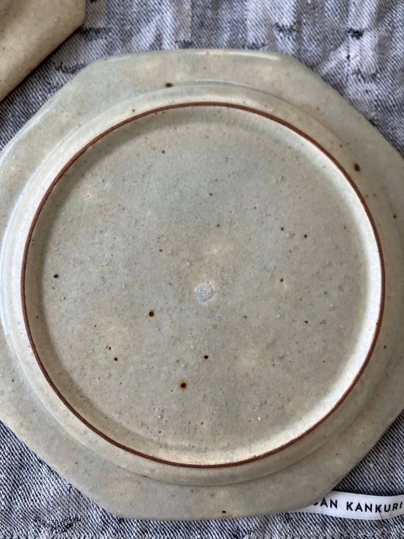 コウホ窯　市野吉記　八角形皿2枚セット