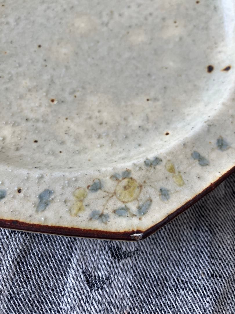 コウホ窯　市野吉記　八角形皿2枚セット