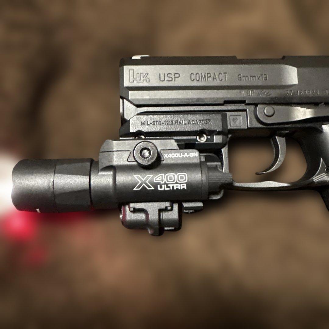 【超メルカリ祭限定価格】東京マルイ ガスブロ USP コンパクト 外装カスタム