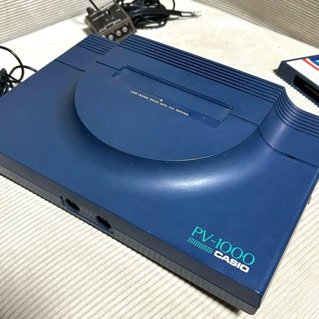 【希少】CASIO カシオ PV-1000 本体一式ジョイスティック カセット