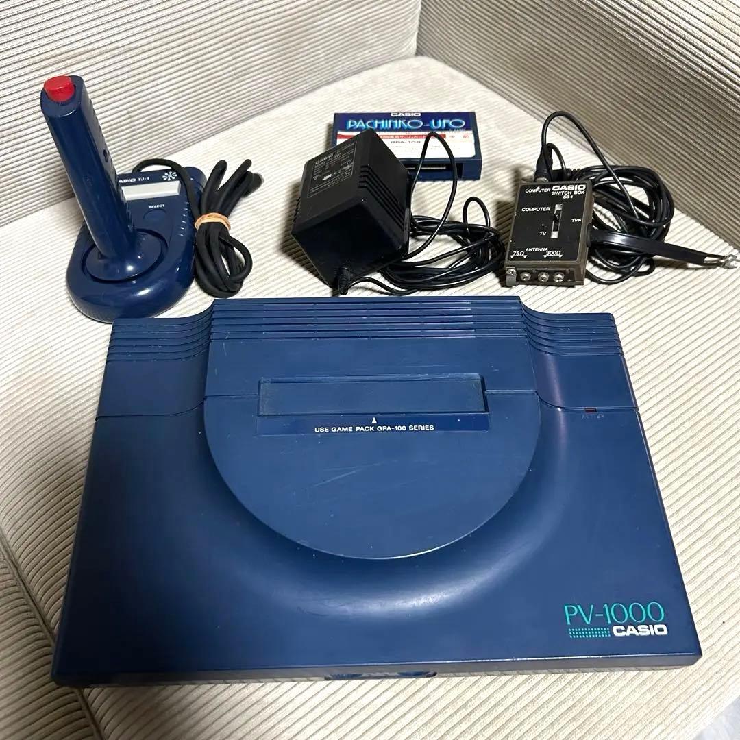 【希少】CASIO カシオ PV-1000 本体一式ジョイスティック カセット