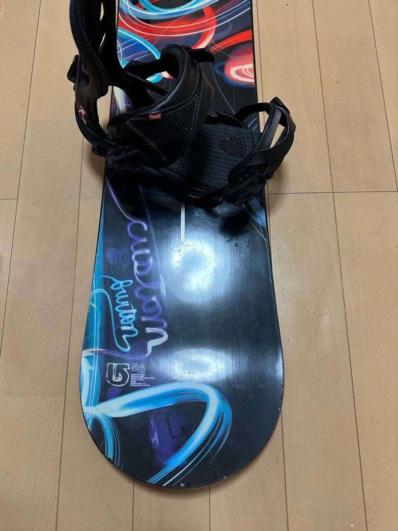 スノーボード Burton 156cm ビンディング Head サイズS？