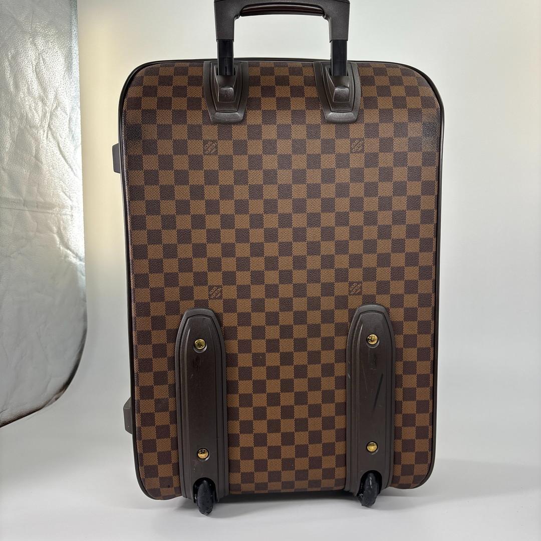 極美品 ルイヴィトン■ダミエ ペガス55 N23294 レザー スーツケース