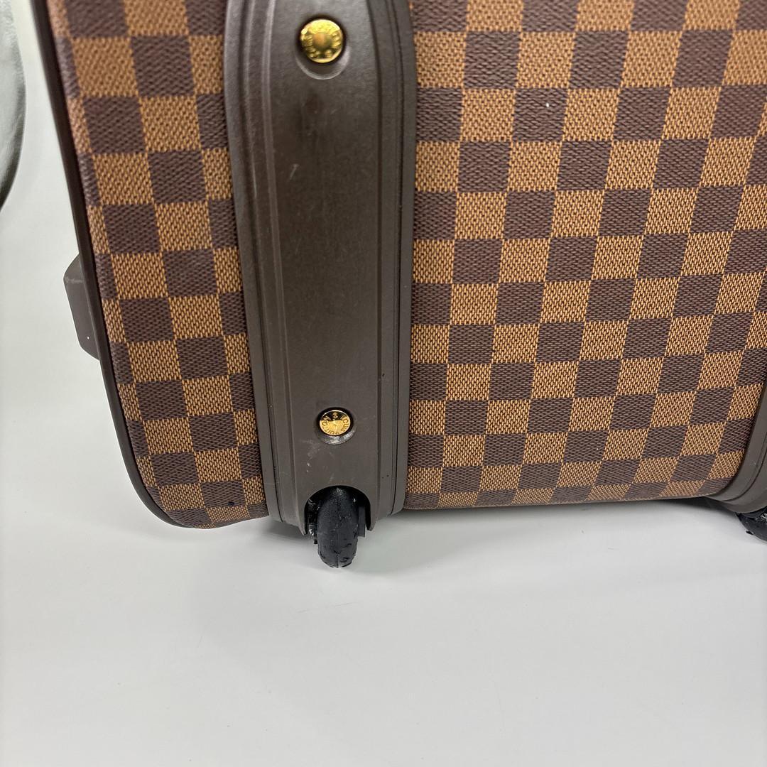 極美品 ルイヴィトン■ダミエ ペガス55 N23294 レザー スーツケース