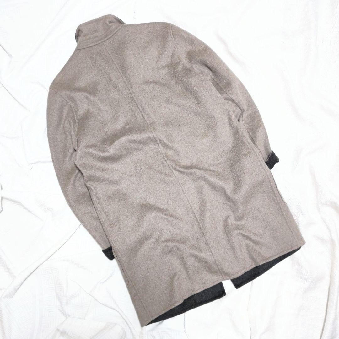 マドモアゼルノンノンNONNONコロンボカシミヤブレンドウールリバーコート