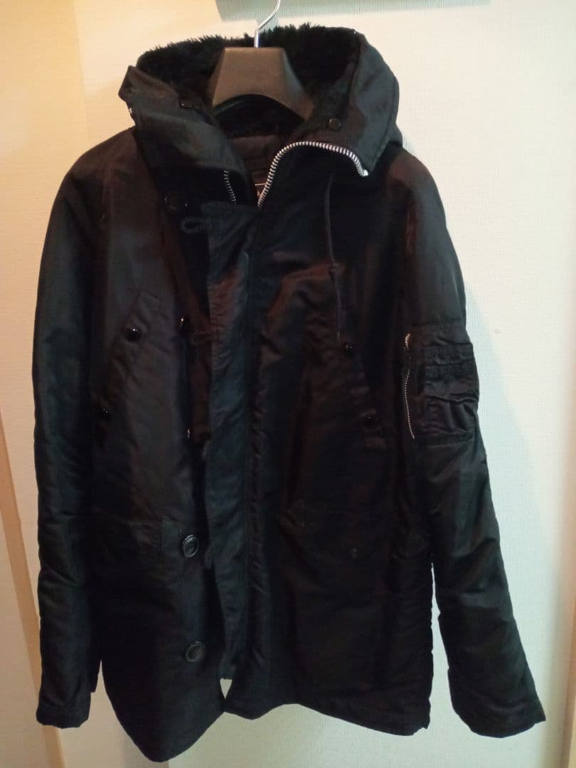 （新同）N-3B 黒　M　アルファーインダストリー