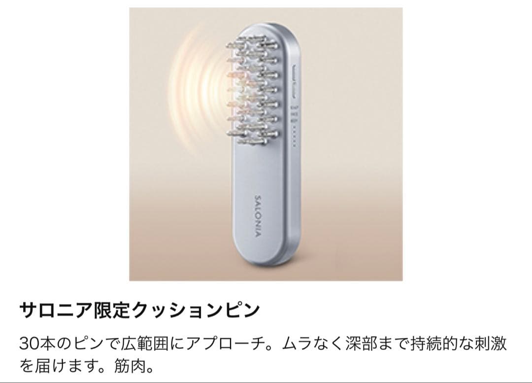 SALONIA 】サロニアEMSブラシ 美品！Gマーク受賞品！リフトアップ