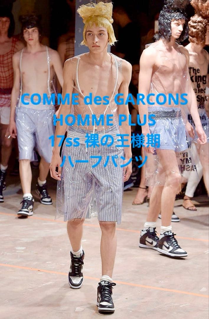 17ss COMME des GARCONS HOMME PLUSハーフパンツ