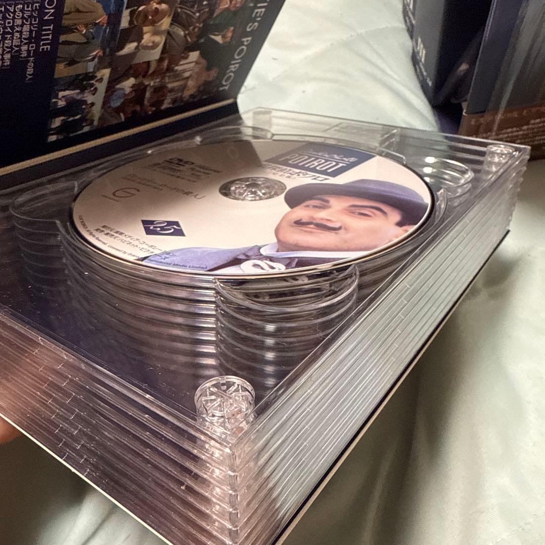 あめ 美品 格安 名探偵ポワロ 完全版 全巻DVD-SET〈32枚組〉