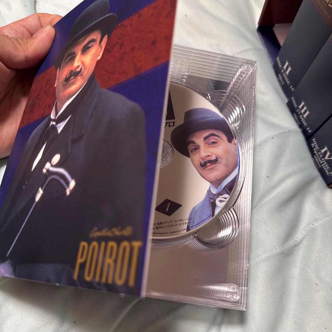 あめ 美品 格安 名探偵ポワロ 完全版 全巻DVD-SET〈32枚組〉