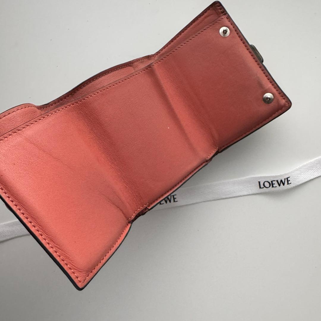 【限定価格】 154 LOEWE ロエベ 3つ折り財布